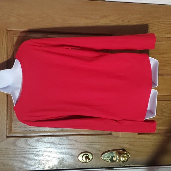 No Boundaries V-Neck Long Sleeve Shirt - Picture 2 of 9